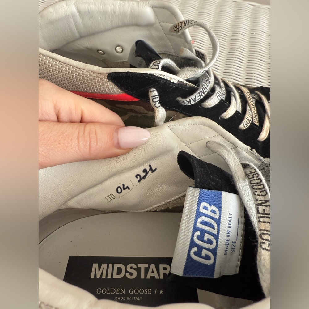 Men’s Golden Goose MidStar Sneakers - Picture 5 of 7